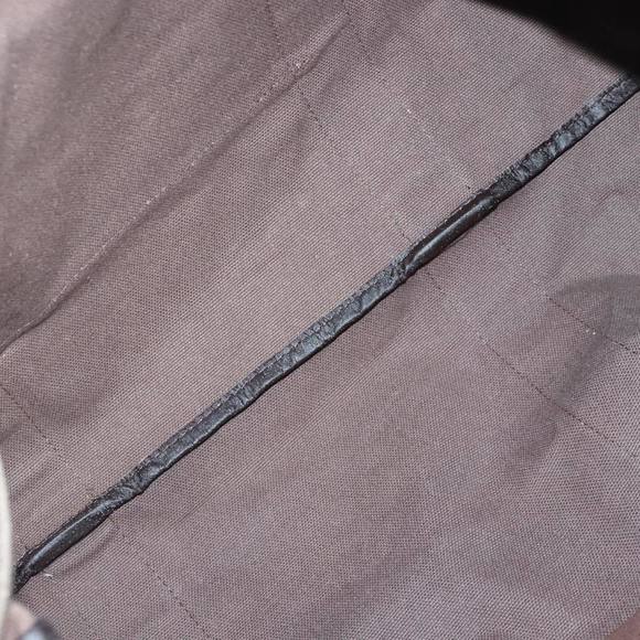 SAINT LAURENT Boston Bag PVC Gray Beige Auth ar12922 - Picture 15 of 16